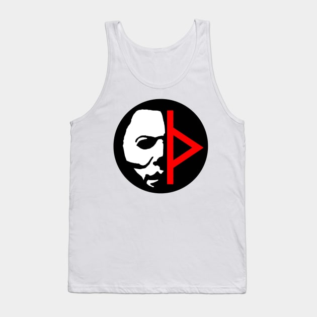 Michael Myers Thorn Symbol Halloween 5 Halloween 6 Thurisaz Tank Top by The_Shape